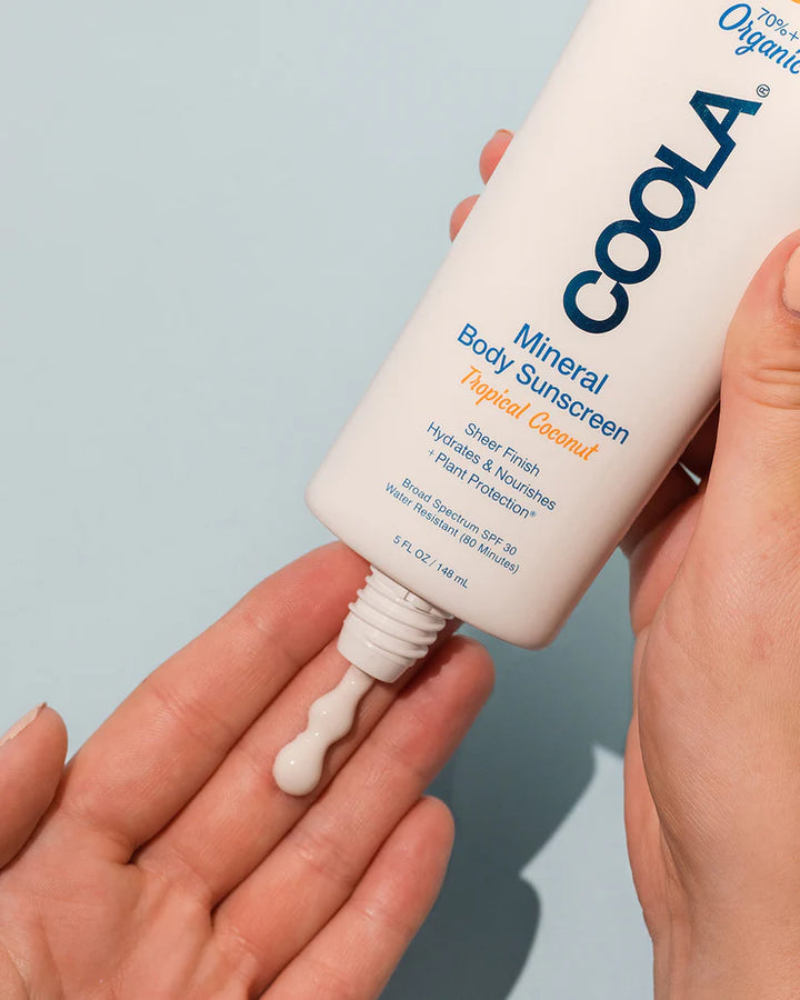 Mineral Body Organic Sunscreen Lotion