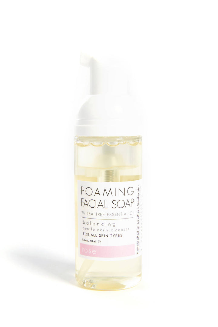 Rose Foaming Facial Soap