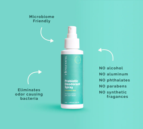 Prebiotic Deodorant Spray