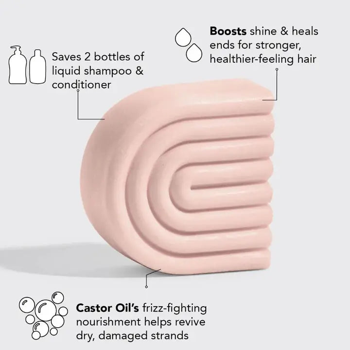 Castor Oil Nourishing Shampoo & Conditioner Bars