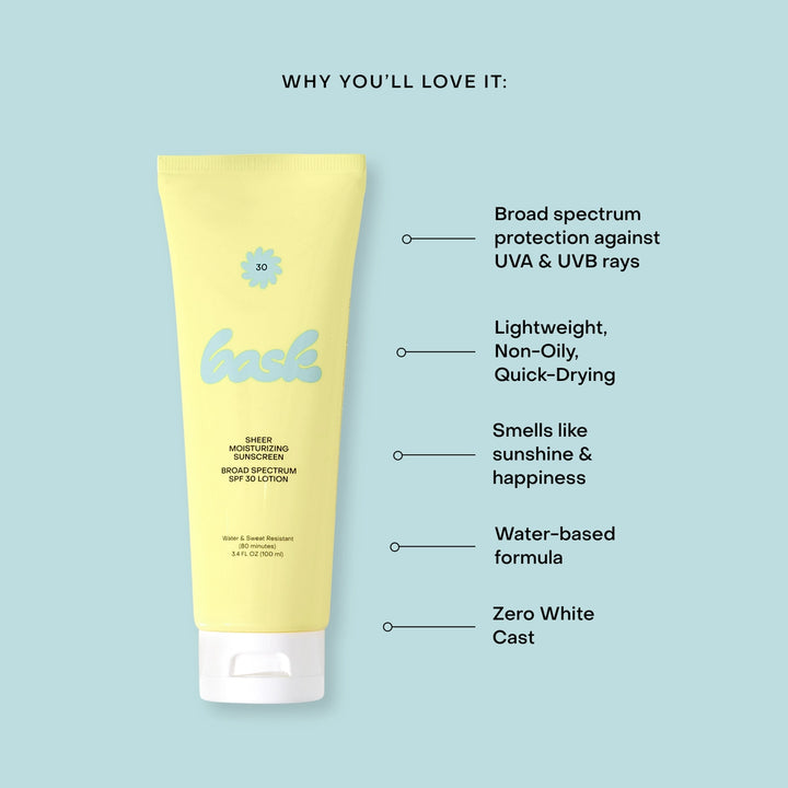 SPF 30 Sheer Moisturizing Lotion