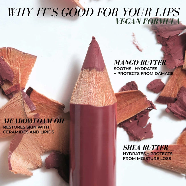Lip Liner with Blending Brush