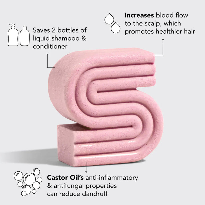 Castor Oil Nourishing Shampoo & Conditioner Bars