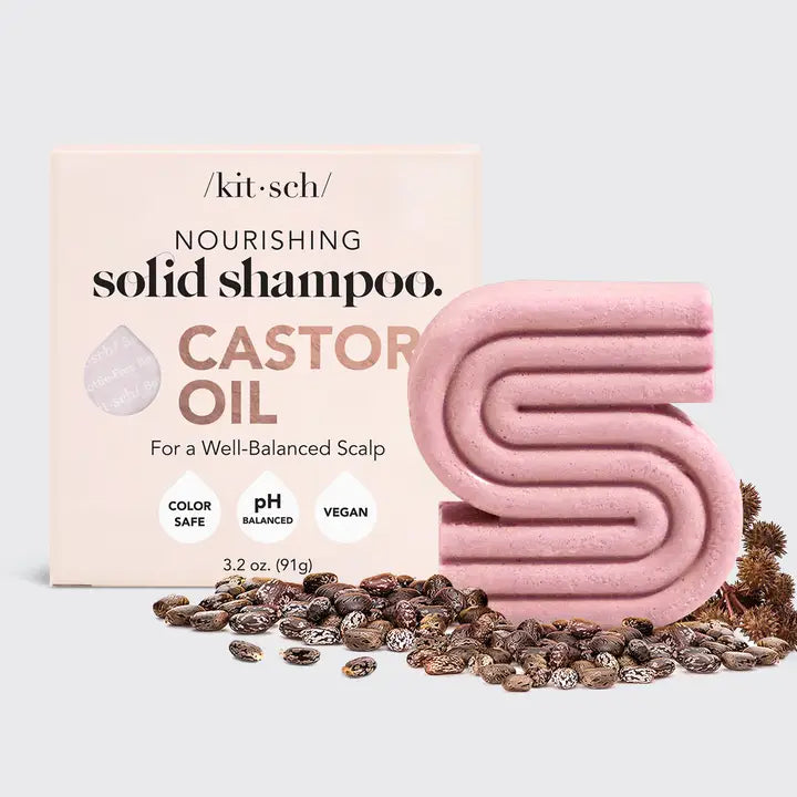 Castor Oil Nourishing Shampoo & Conditioner Bars