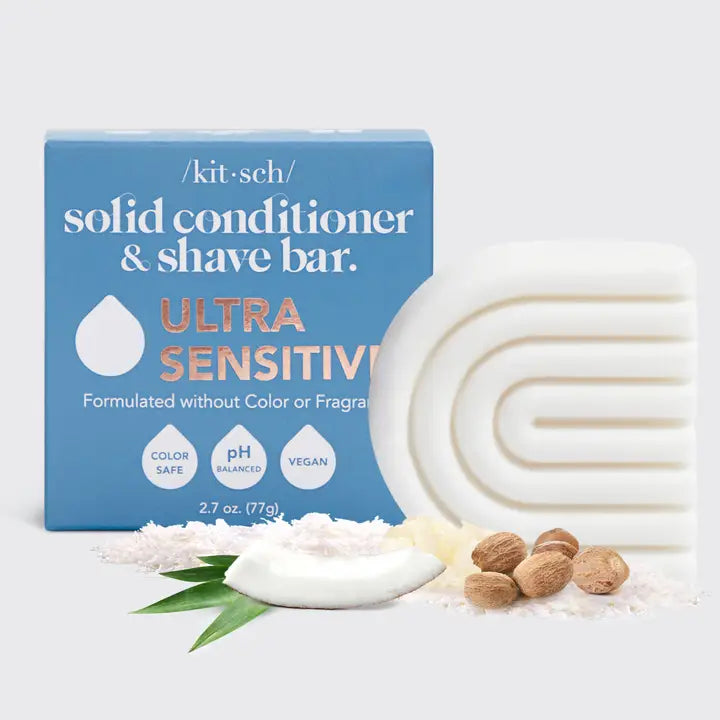 Ultra Sensitive Shampoo & Conditioner Bars For Hair, Scalp & Skin