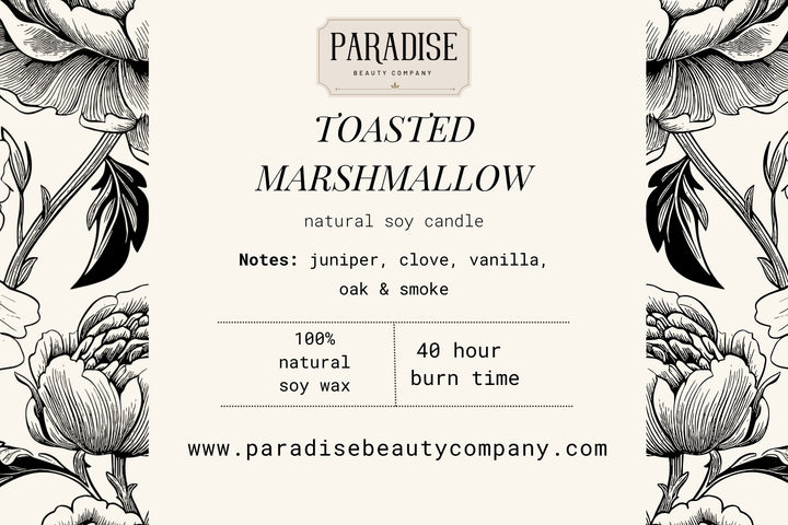 Toasted Marshmallow Natural Soy Wax Candle