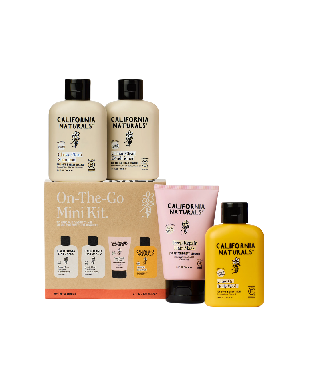 On The Go Mini Travel Kit