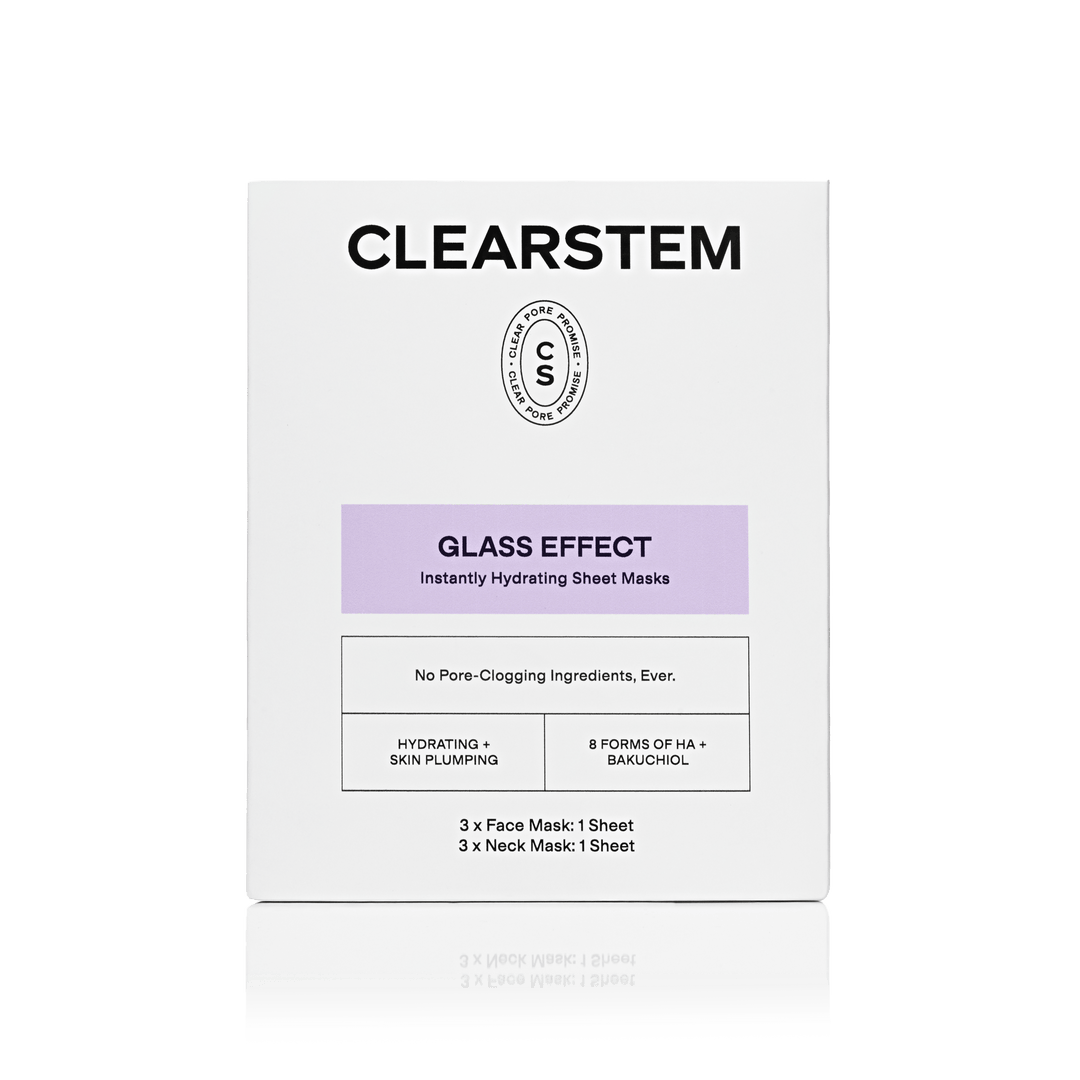 GLASS EFFECT Face + Neck Sheet Masks
