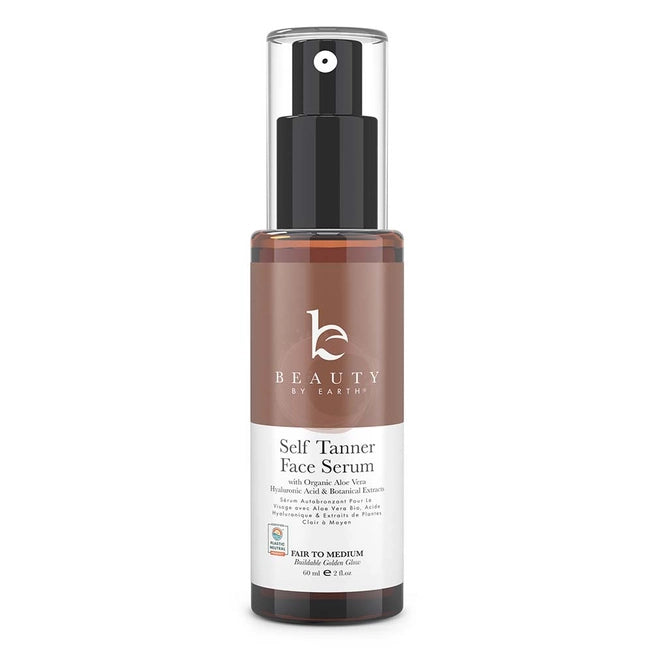 Beauty By Earth | Self Tanner Hyaluronic Acid Face Serum