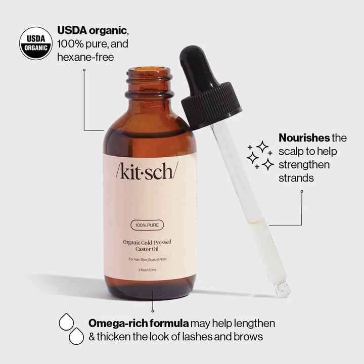 Kitsch | 100% Organic Castor Oil