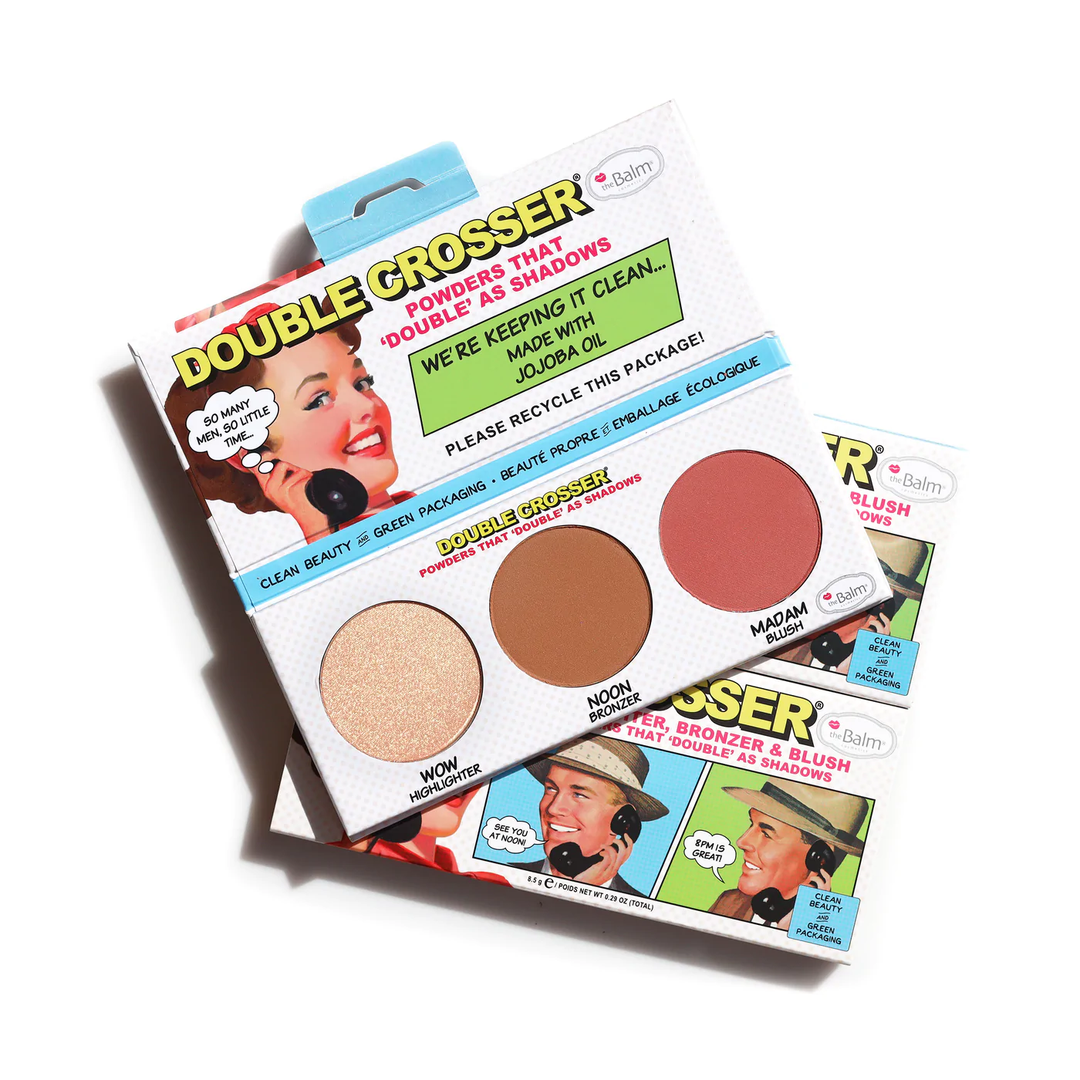 theBalm Cosmetics | Double Crosser Face Palette