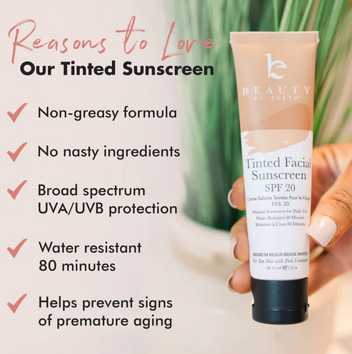 Beauty By Earth | Tinted Facial Sunscreen