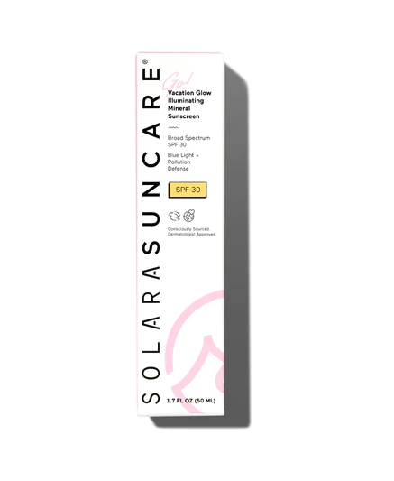 Solara Suncare | Vacation Glow Illuminating Tinted Moisturizer- SPF 30