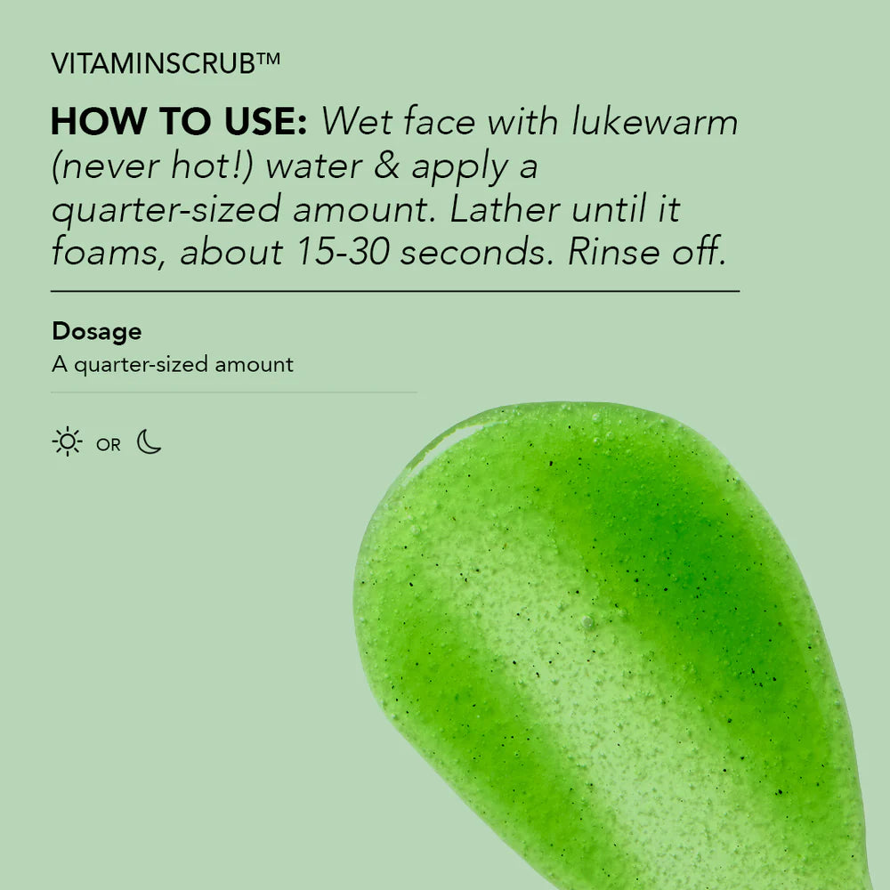 Clearstem | VITAMINSCRUB™ Antioxidant-Infused Scrub Cleanser