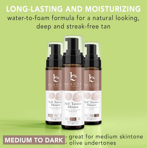 Beauty By Earth | Self Tanner Body Mousse