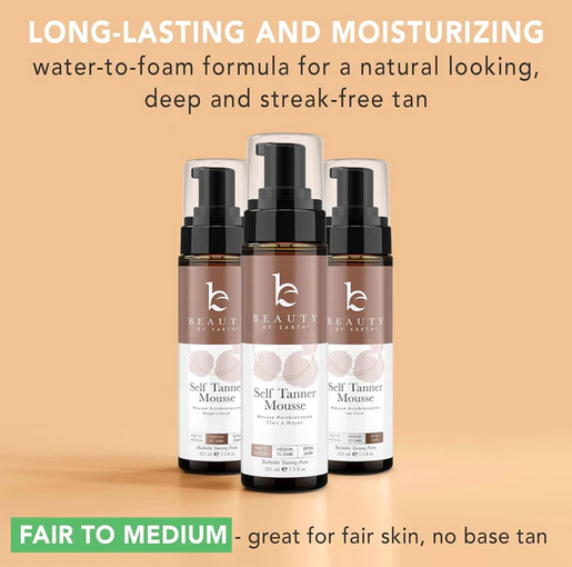 Beauty By Earth | Self Tanner Body Mousse