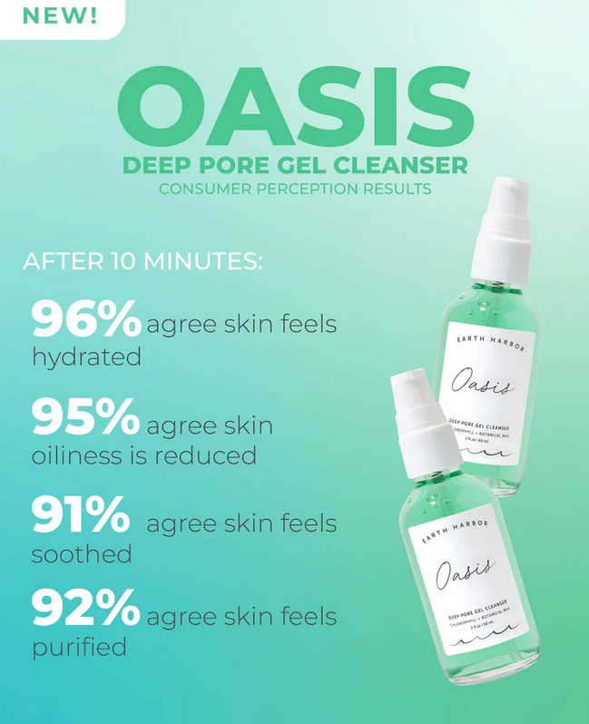 Earth Harbor | Oasis Deep Pore Gel Cleanser