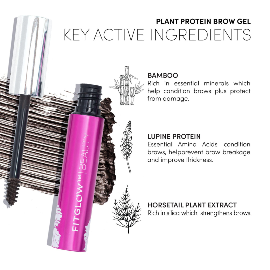 Fitglow Beauty | Plant Protein Brow Gel