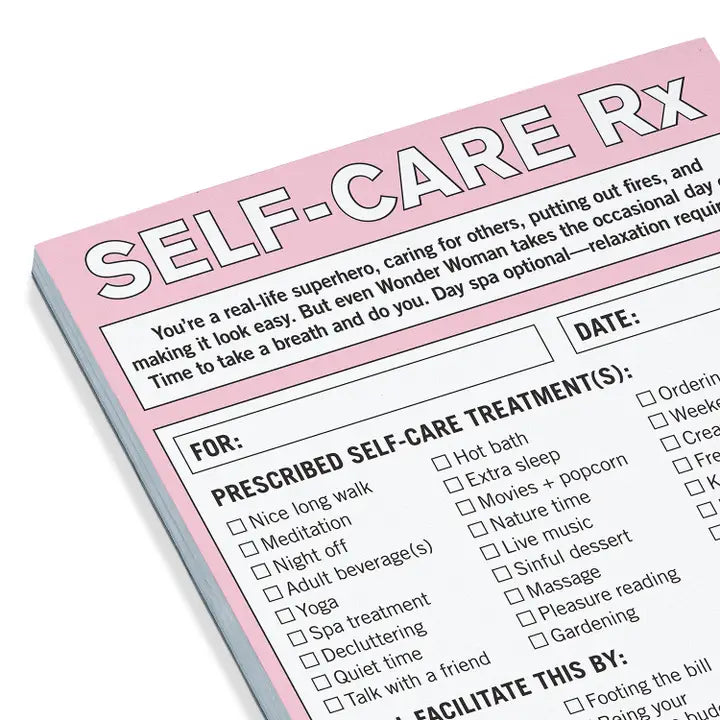 Knock Knock | Self Care Rx Nifty Note Pad