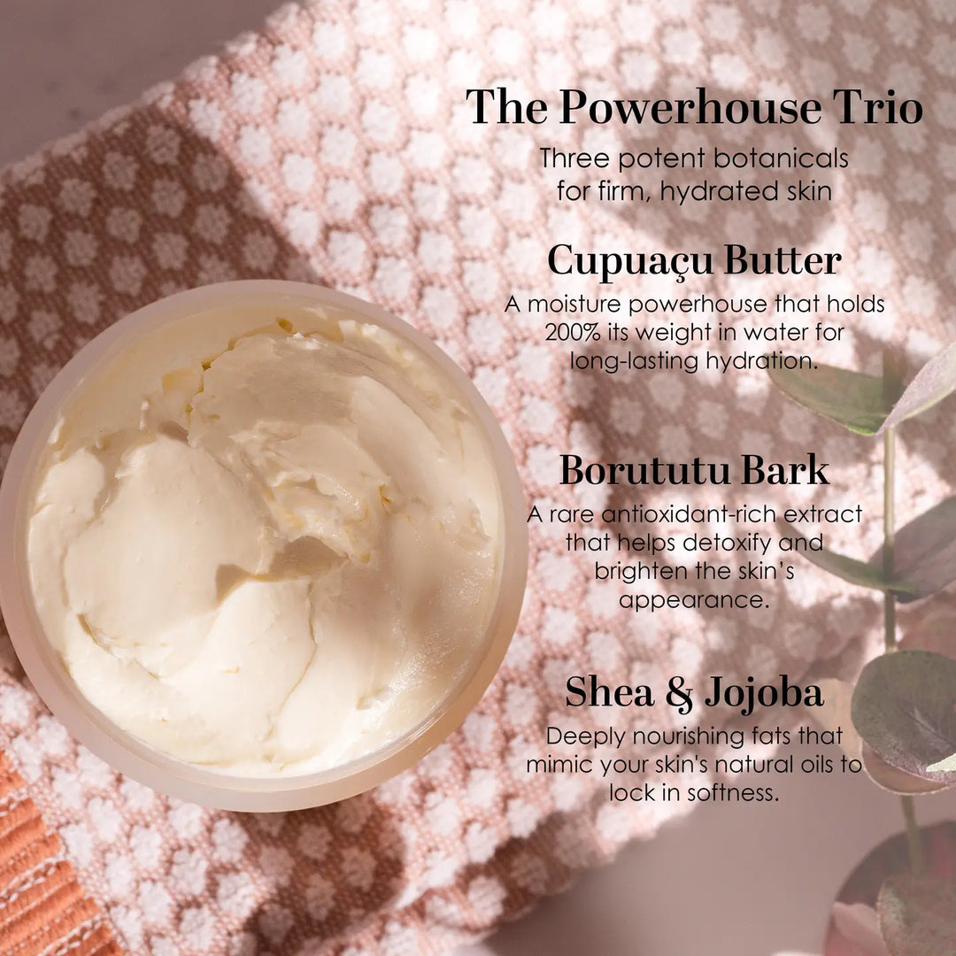 Better Booty Firming Cream with Shea Butter & Cupuaçu Butter