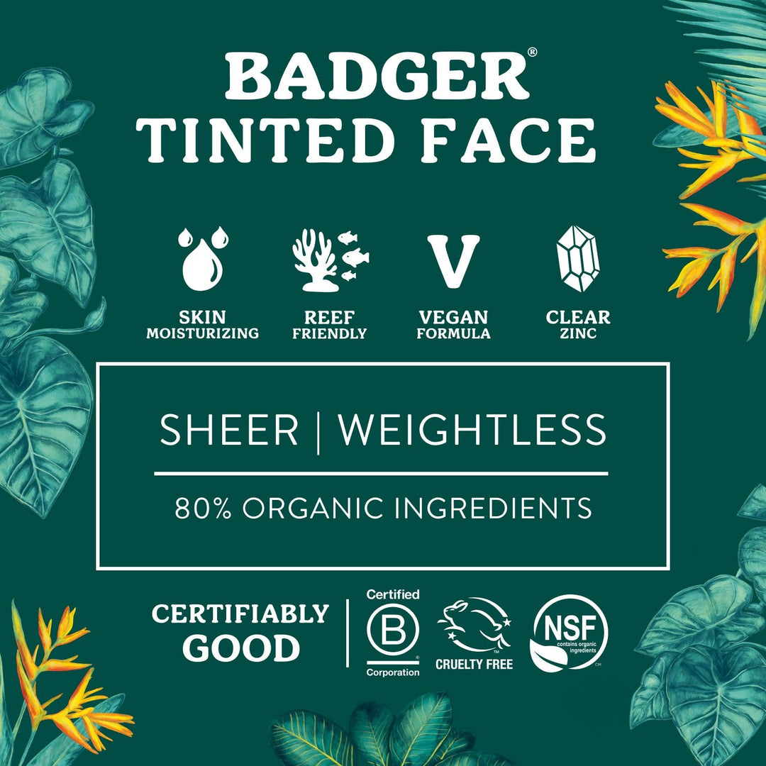 SPF 40 Tinted Face Mineral Sunscreen