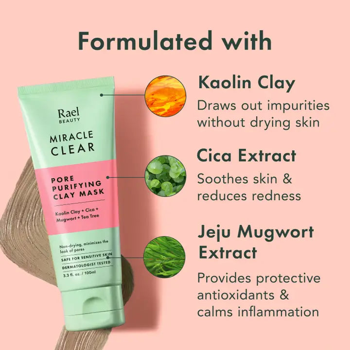 Rael Beauty | Miracle Clear Pore Purifying Clay Mask