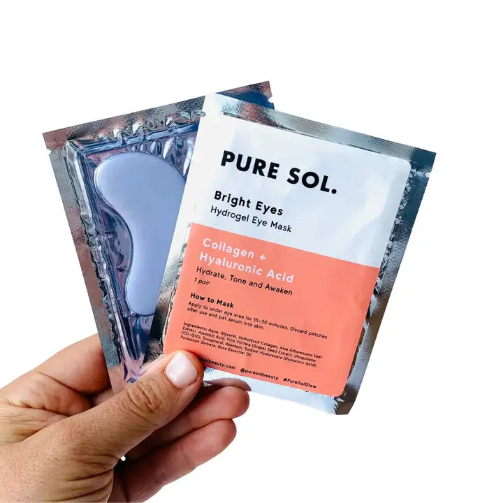 Pure Sol | Bright Eyes Hydrogel Eye Masks