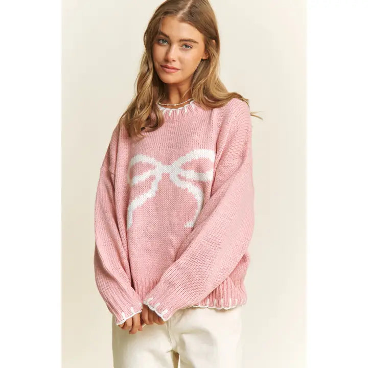 Paradise Beauty Company | Bow Sweaters