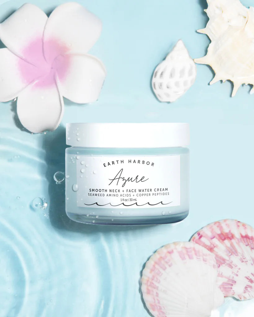 Earth Harbor | Azure Smooth Neck + Face Water Cream