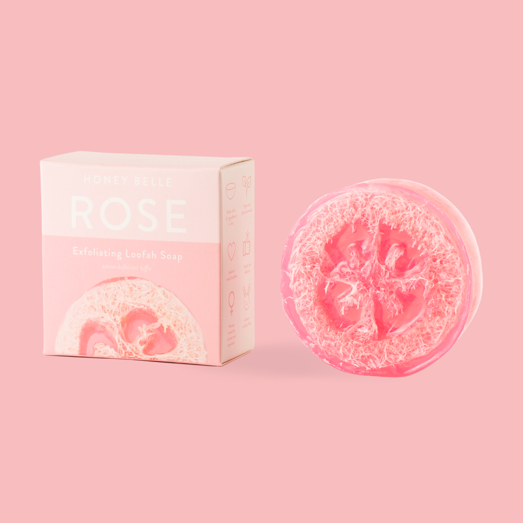 Honey Belle | Exfoliating Loofah Soap