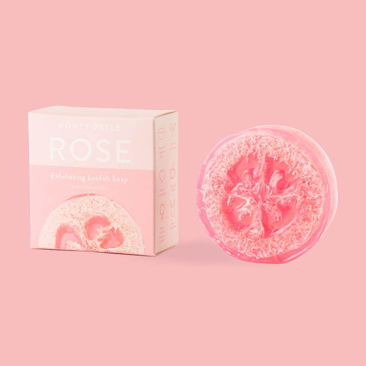 Honey Belle | Exfoliating Loofah Soap