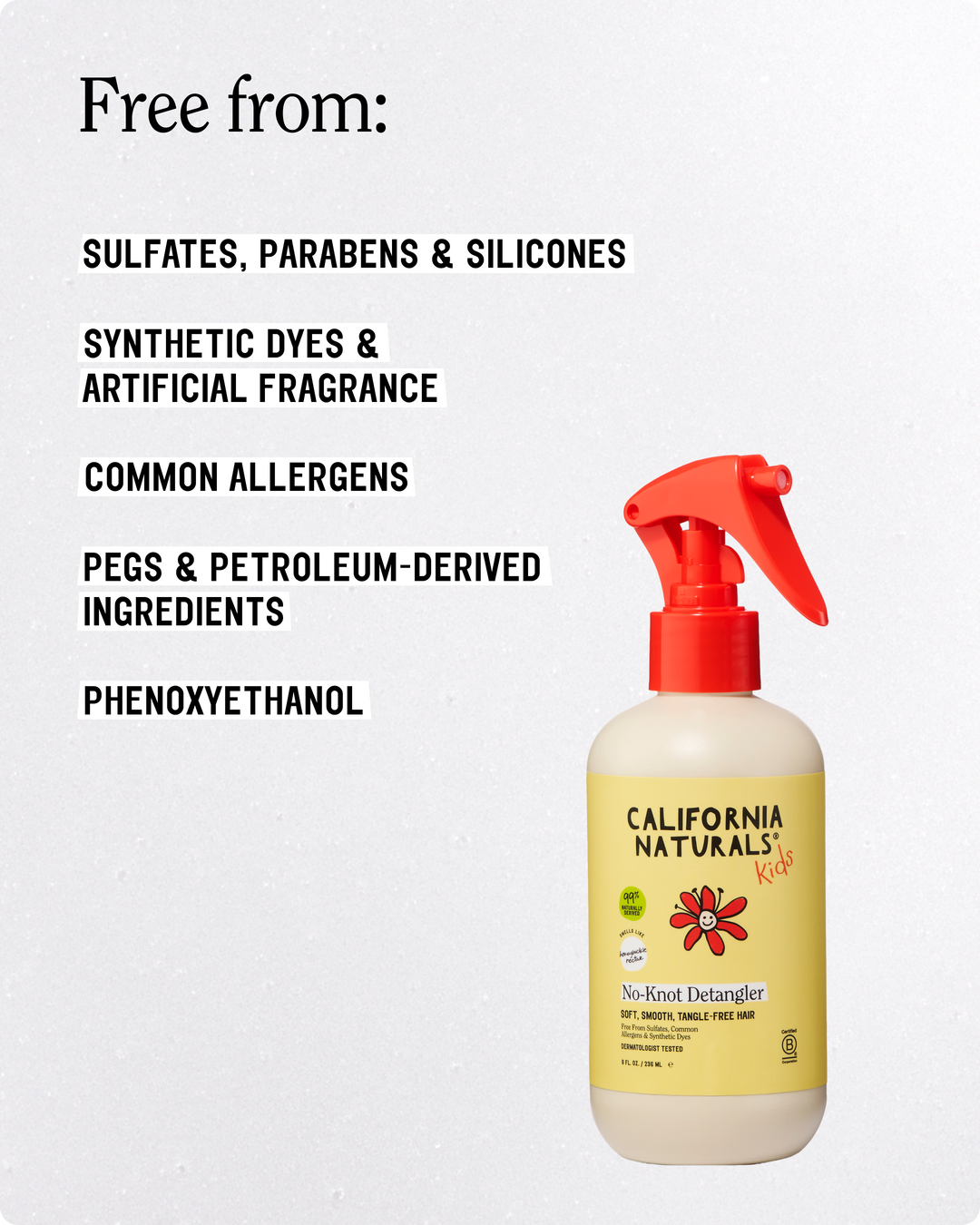 Kids No Knot Detangler Leave-In Spray