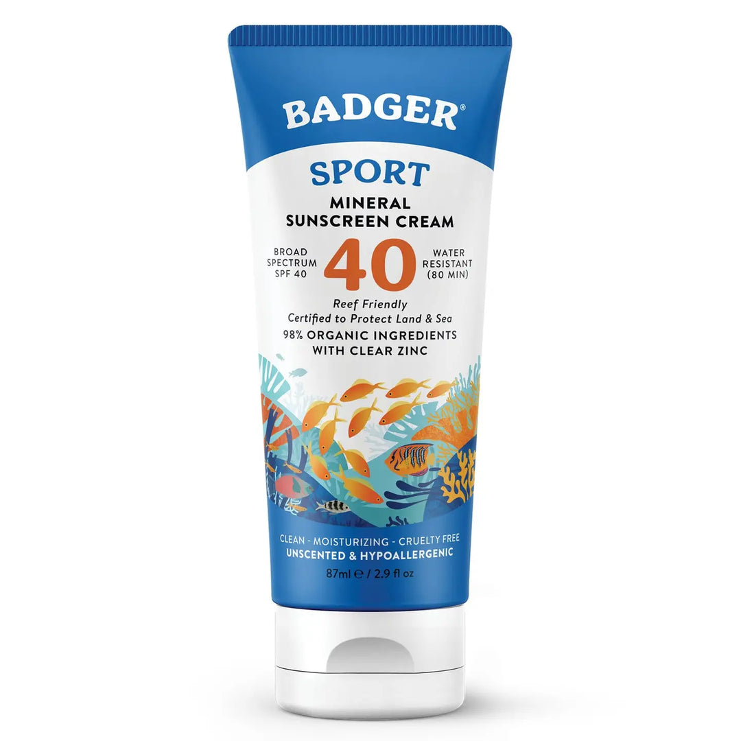 SPF 40 Sport Mineral Sunscreen Cream