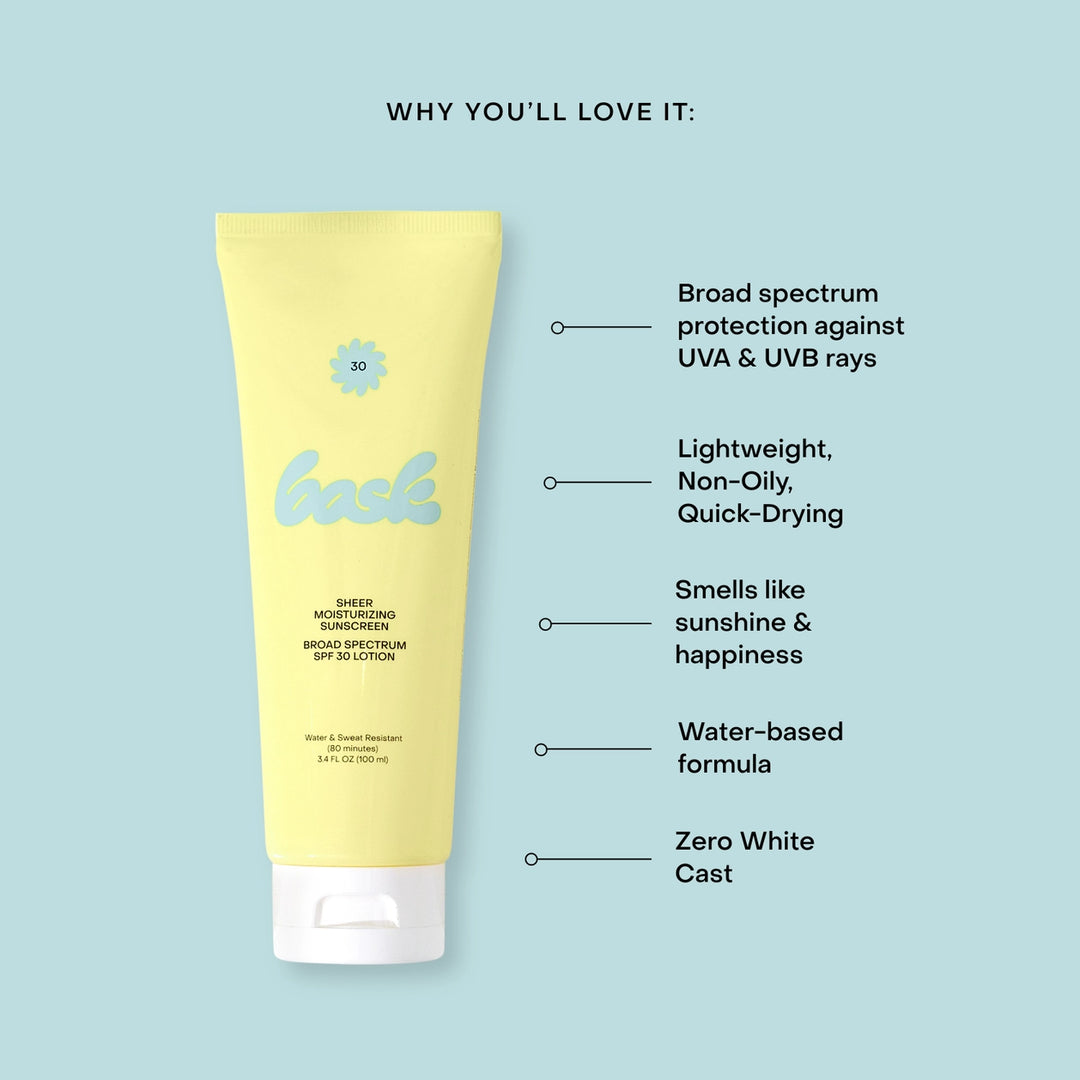SPF 30 Sheer Moisturizing Lotion