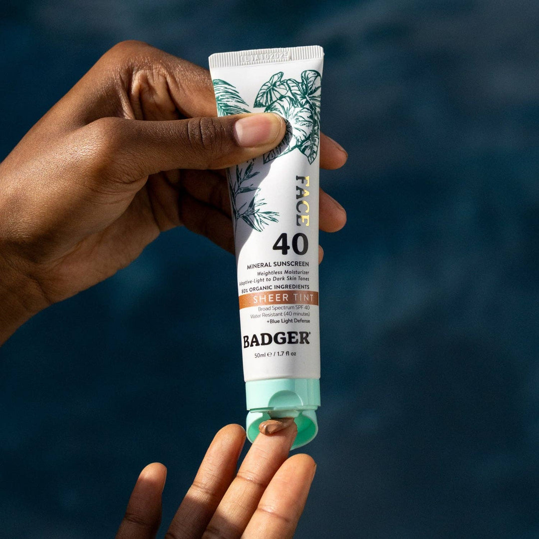 SPF 40 Tinted Face Mineral Sunscreen