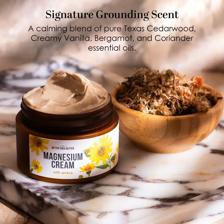 Magnesium Cream for Sore Muscles and Relaxation
