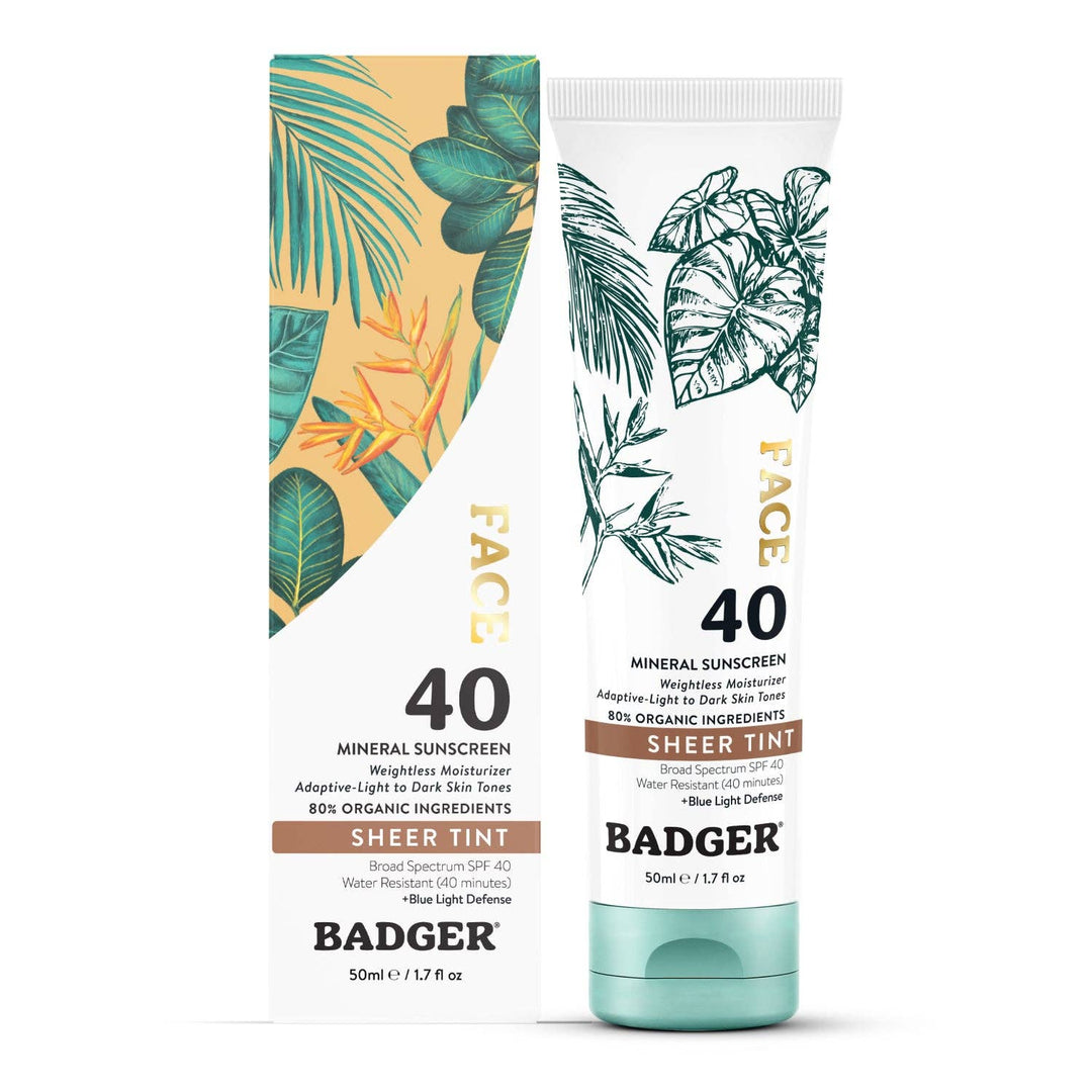 SPF 40 Tinted Face Mineral Sunscreen